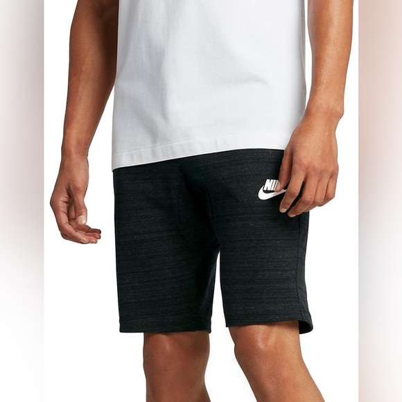 Nike NSW AV15 Advanced Knit Shorts In Black 837014-010 - Picture 12 of 12